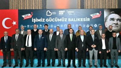 Balıkesir Büyükşehir Belediye Başkanı Ahmet Akın, Büyükşehir Belediyesi ev sahipliğinde