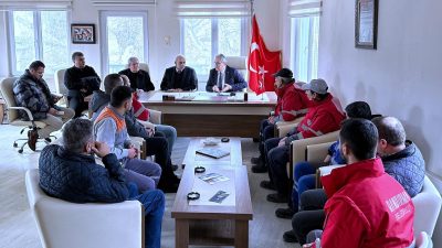 Bandırma Belediye Başkanı Dursun Mirza, Edincik Mahallesi’nde devam eden ve