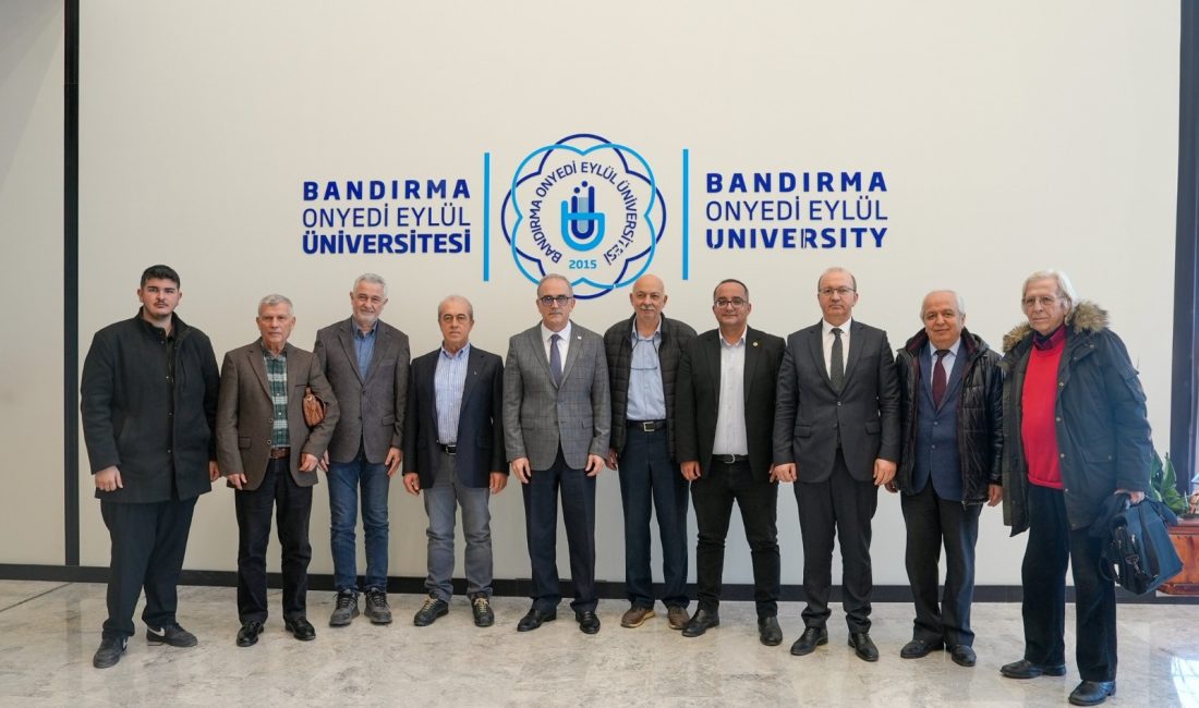 BAOP’tan Bandırma için ortak çalışma vurgusu Bandırma Akademik Odalar Platformu, Bandırma Onyedi Eylül Üniversitesi yönetimiyle yaptığı