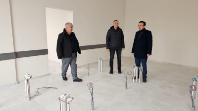 Balıkesir İl Millî Eğitim Müdürü Selehattin Kal ve beraberindeki heyet,