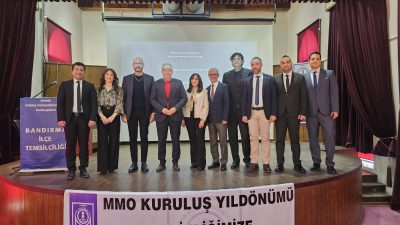 TMMOB Bursa Makine Mühendisleri Odası Bandırma İlçe Temsilciliği tarafından düzenlenen