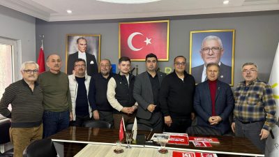 Eğitim-İş Sendikası Bandırma Temsilciliği, İYİ Parti Bandırma İlçe Başkanlığı’nı ziyaret