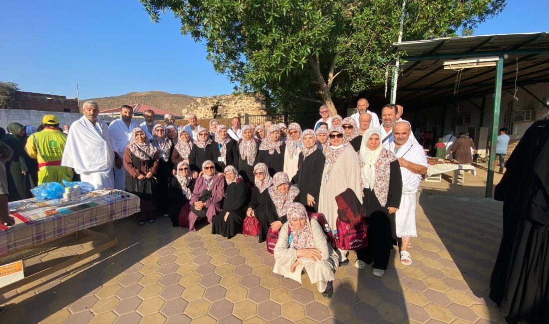 Bandırma İlçe Müftüsü Dr. Abdulhamid Pehlivan başkanlığındaki umre kafilesi, Hudeybiye
