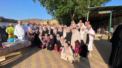 Bandırma İlçe Müftüsü Dr. Abdulhamid Pehlivan başkanlığındaki umre kafilesi, Hudeybiye