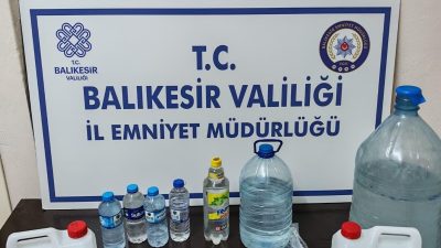 Erdek İlçe Emniyet Müdürlüğü ekiplerince Atatürk Mahallesi’nde gerçekleştirilen çalışmada, kaçak