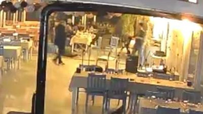 Gömeç ‘te işletme sahibinden alkollü içki isteyen saldırgan, isteğine olumsuz
