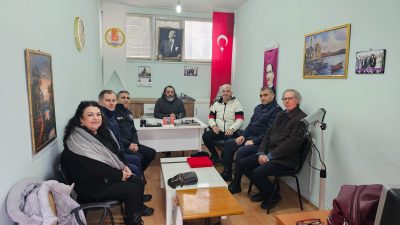 Bandırma’daki güvenlik birimlerinin amirleri, 10 Ocak Çalışan Gazeteciler Günü dolayısıyla