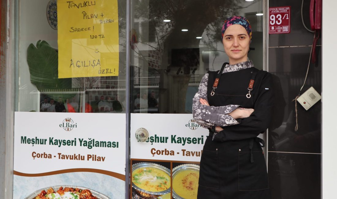 Kadın girişimci Barbara Orhanlı, Bandırma’da açtığı Elbari Restoran ile hem