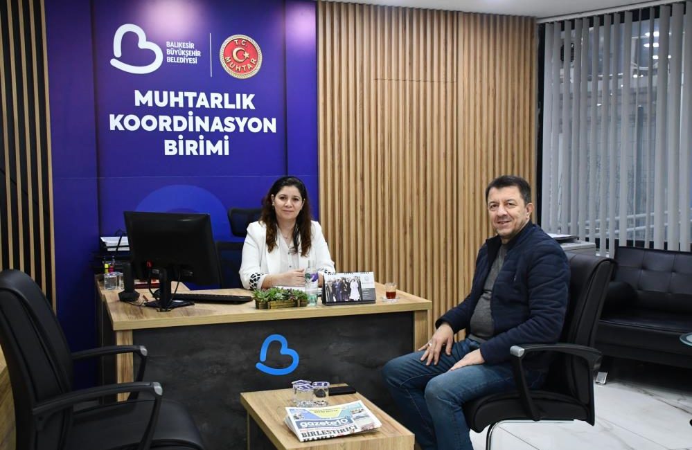 Balıkesir’de Muhtarlık Koordinasyon birimi hayata geçirildi Balıkesir Büyükşehir Belediyesi, Balıkesir’in her mahallesinden muhtarlarla tek tek ilgilenebilmek