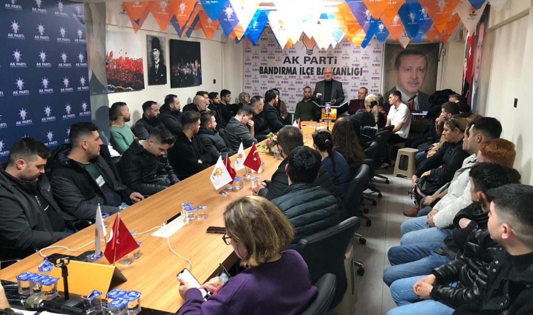 AK Parti Bandırma Danışma Meclisi’nde bir araya geldi AK Parti Bandırma İlçe Teşkilatı tarafından düzenlenen İlçe Danışma Meclisi
