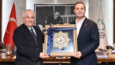 Balıkesir İl Milli Eğitim Müdürü Selahattin Kal ile Bandırma Onyedi