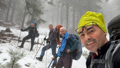 Bandırma Dağcılık Doğa Sporları İhtisas Kulübü (BANDAK) üyeleri, 2 bin