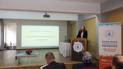 Bandırma Onyedi Eylül Üniversitesi Manyas Meslek Yüksekokulu tarafından düzenlenen beş