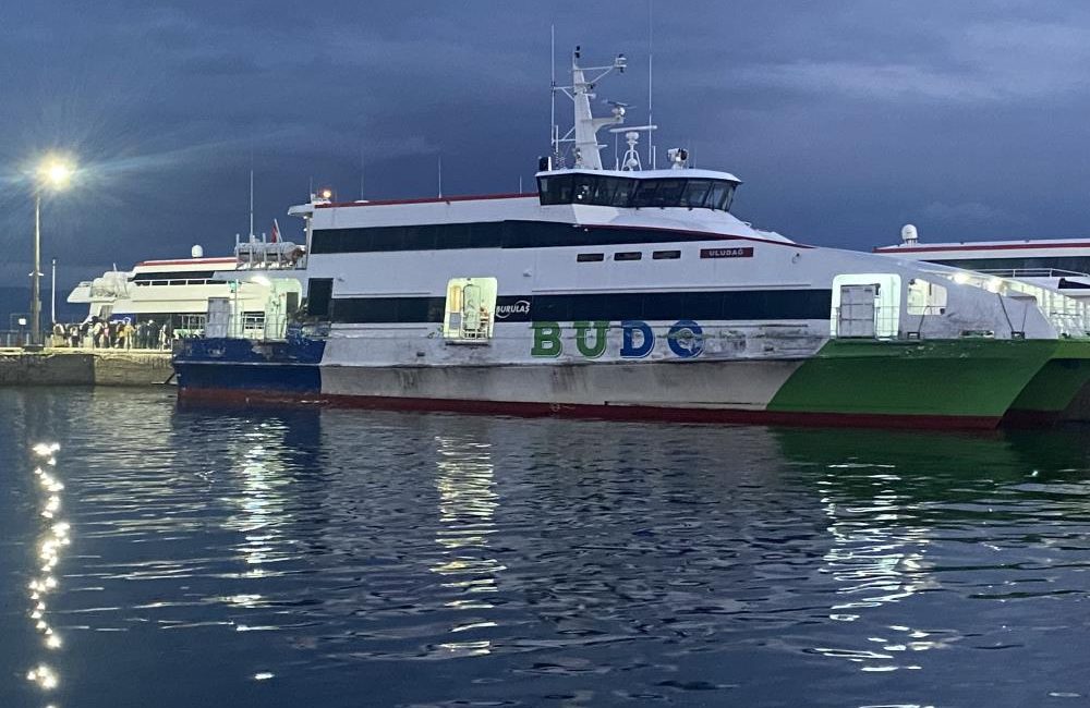 BUDO’nun bazı seferleri iptal edildi Bölgede etkisini artıran olumsuz hava şartları, Bursa ile İstanbul arasındaki