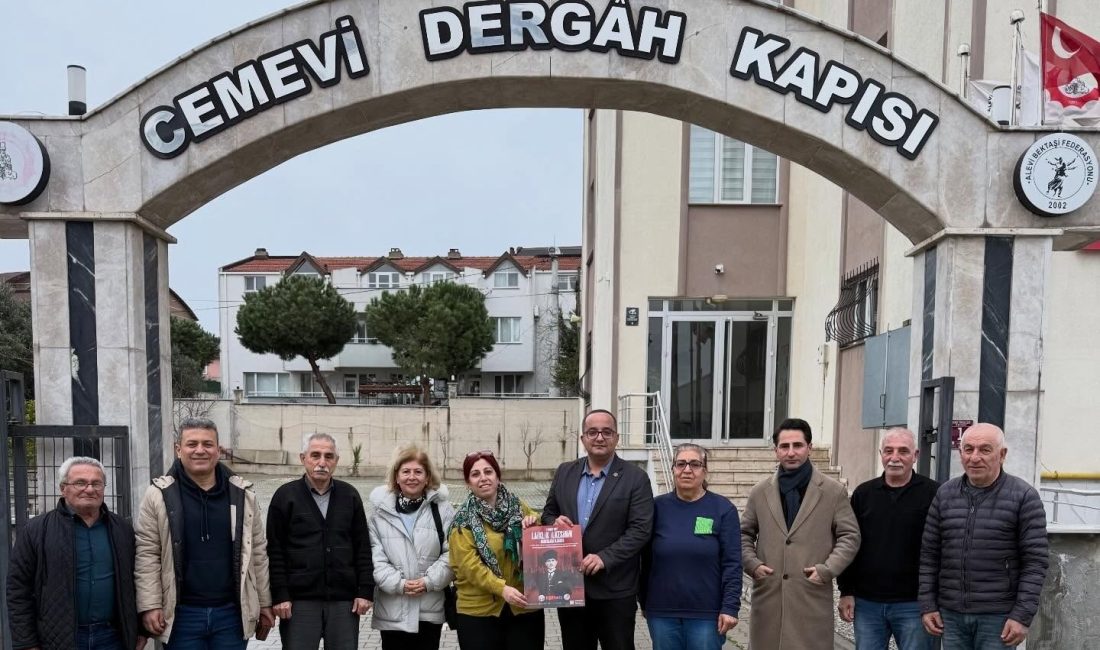 Bandırma’da STK’lardan dayanışma ziyareti Eğitim İş Sendikası Bandırma Şubesi yönetimi, Bandırma Alevi Kültür Derneği’ni