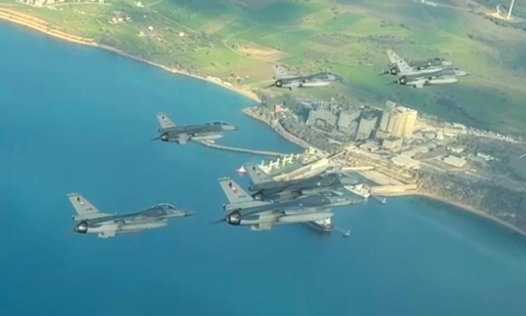 Bandırma 6’ncı Ana Jet Üs Komutanlığı’na bağlı 161’inci ve 162’nci