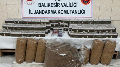  Balıkesir İl Jandarma Komutanlığınca, kaçakçılık ve organize suç olaylarına yönelik