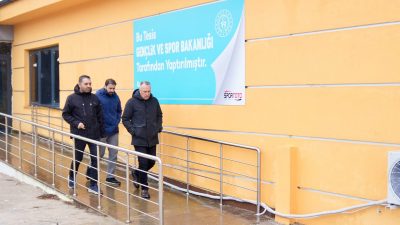 Balıkesir Gençlik ve Spor İl Müdürü Adem Özalp, Bandırma’da yapımı
