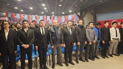 Bandırma Ülkü Ocakları tarafından düzenlenen iftar programının ardından, Hocalı Katliamı’nın