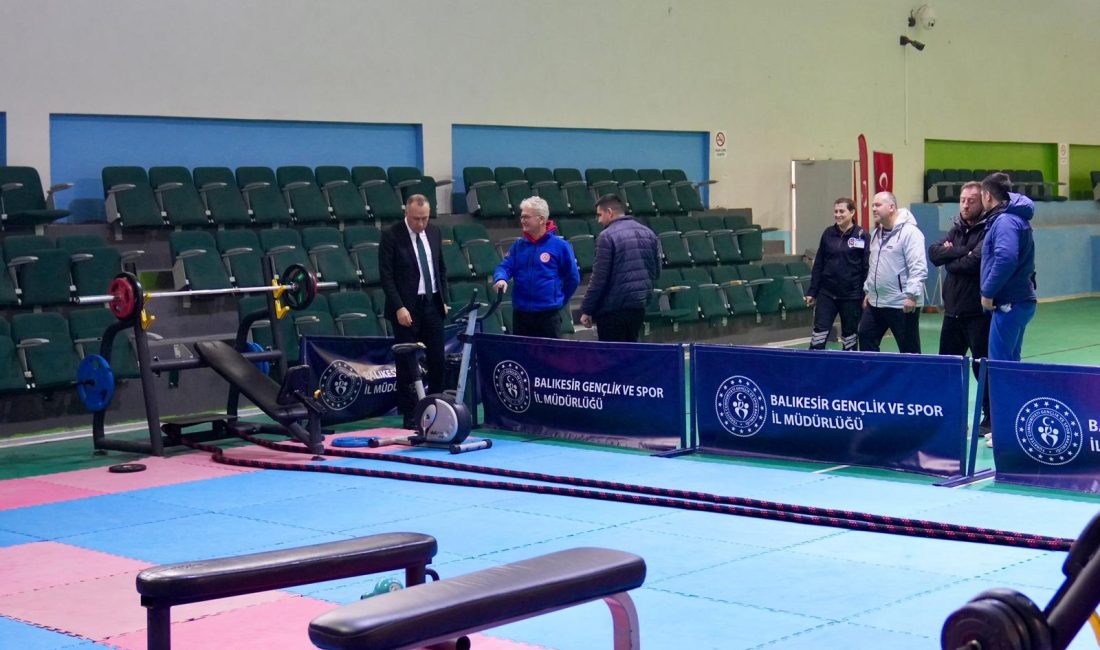 Balıkesir İl Gençlik ve Spor Müdürü Adem Özalp, Manyas ilçesinde