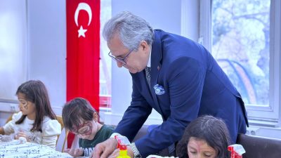 Bandırma Belediyesi’nin yarıyıl tatiline özel düzenlediği Çocuk Atölyeleri kapsamında gerçekleştirilen