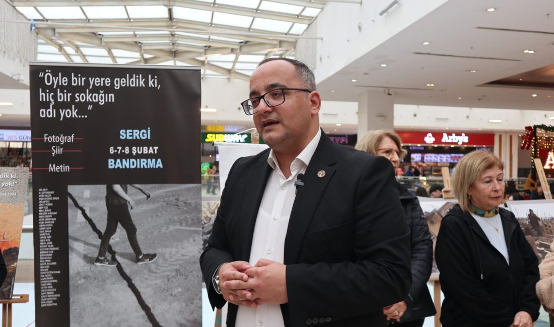 Eğitim İş ve BANFAD’dan 6 Şubat’a Özel Sergi BANFAD ve Eğitim İş Bandırma Şubesi iş birliğiyle hazırlanan sergi,