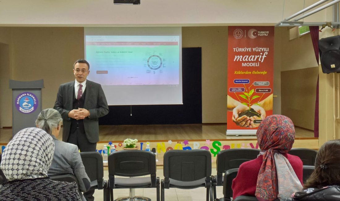 Maarif Modeli için Bandırma’da öğretmen atölyesi çalışmaları sürüyor Bandırma İlçe Millî Eğitim Müdürlüğü koordinasyonundaki atölye programında Marmara İlkokulu