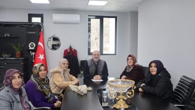 Marmara Adalar Belediye Başkanı Aydın Dinçer, Saraylar’da kadın girişimcilerin taleplerini