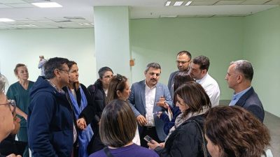 Bakanlık ve uluslararası finans kuruluşu temsilcileri, Bandırma’da yapılması planlanan hastane