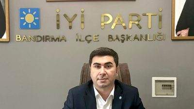 İYİ Parti Bandırma İlçe Başkanı Engin Can, MHP Genel Başkanı