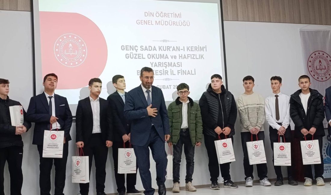 Genç Seda Kur’an-ı Kerim’i Güzel Okuma Yarışması Balıkesir İl Finali,