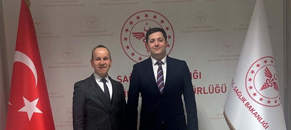 Bandırma Eğitim ve Araştırma Hastanesi’ne yeni ek bina için görüşmeler yapıldı Kardiyolog Dr. Selim Panç, İl Sağlık Müdürü Dr. Miraç Çavdar’ı