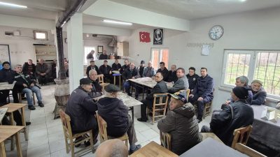 Susurluk Kaymakamı Turgut Gülen, kurum amirleri ile birlikte Danaveli Mahallesi’ni
