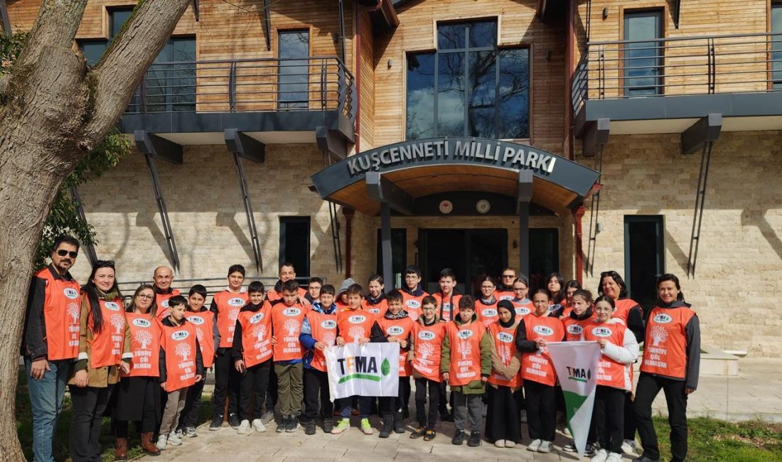 Bandırma Öğrencileri ve TEMA Gönüllüleri Kuşları İzledi TEMA Vakfı Bandırma İlçe Sorumluluğu öncülüğünde, Esnaf ve Sanatkârlar