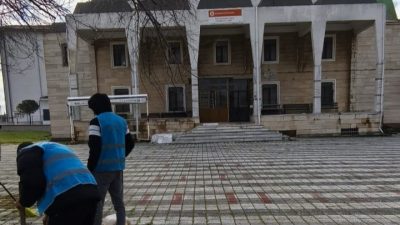 Bandırma Denetimli Serbestlik Müdürlüğü’nün standart mobil ekibi, kamu yararına çalışma