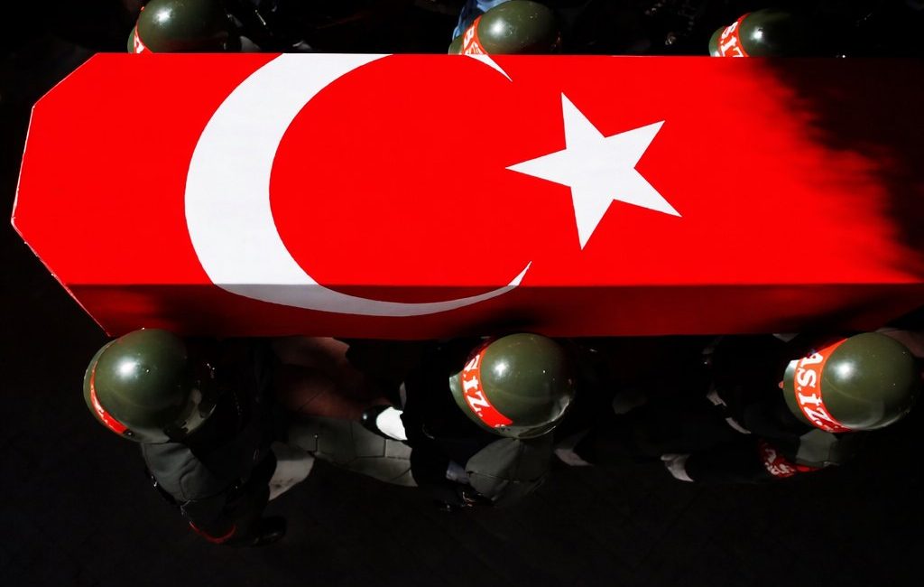 F-16 kazasında şehit olan Binbaşı İbrahim Bolat için Balıkesir’de tören