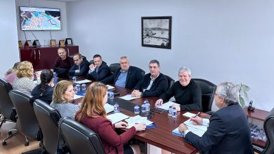 Bandırma Belediye Başkanı Dursun Mirza, haftalık encümen toplantısının tamamlandığını, belediyede