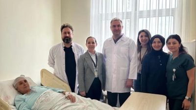 Bandırma’da, beyin tümörü tanısı konulan 72 yaşındaki kadın hasta, ileri