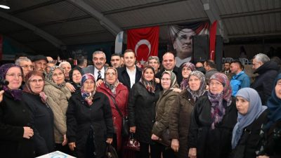  Balıkesir Büyükşehir Belediye Başkanı Ahmet Akın, Ramazan ayının bereketini hemşehrileriyle