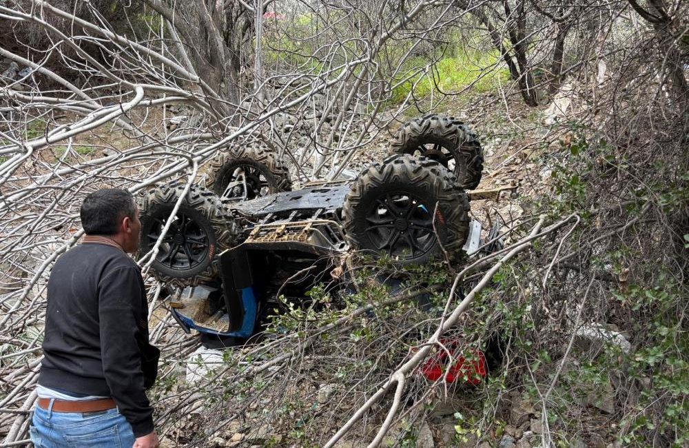 Altınoluk Mahallesi’nde meydana gelen ATV kazasında 2 kişi yaralandı. Edinilen