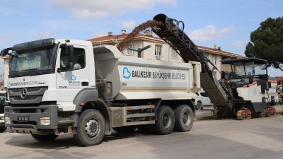 Gönen Belediye Başkanı İbrahim Palaz, Balıkesir Büyükşehir Belediyesi ekiplerinin şehir