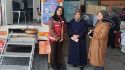 Balıkesir’de kurulan mobil sosyal hizmet aracıyla kadın hakları ve destek