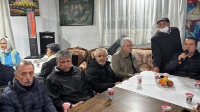 Erdek Belediye Başkanı Burhan Karışık, Hızır Cemi programına katılarak edilen