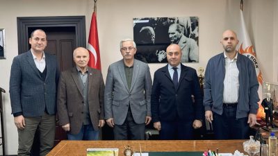 Marmarabirlik ve Erdek Zeytin Tarım Satış Kooperatifi yöneticileri, Erdek Belediye