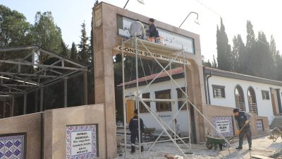 Gönen Belediyesi, ilçe genelinde altyapı, asfalt, parke taş tamiri, çevre
