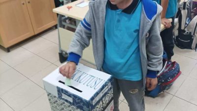 Bandırma İlçe Milli Eğitim Müdürlüğü’ne bağlı Aksakal İlkokulu’nda Dünya Vicdan