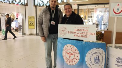 Liman AVM’de kurulan stantta vatandaşlara organ ve doku bağışı hakkında