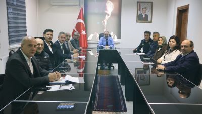 D.O.S.T. Projesi kapsamında Susurluk Kaymakamı Turgut Gülen başkanlığında koordinasyon toplantısı