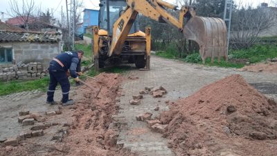 Susurluk Belediyesi, parke taş tamiratı, umumi tuvalet bakımı ve su
