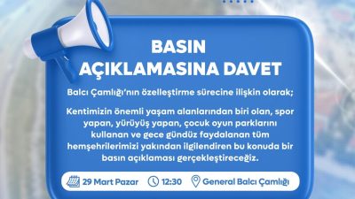 Bandırma Belediye Başkanı Dursun Mirza, Balcı Çamlığı’nın özelleştirme sürecine ilişkin